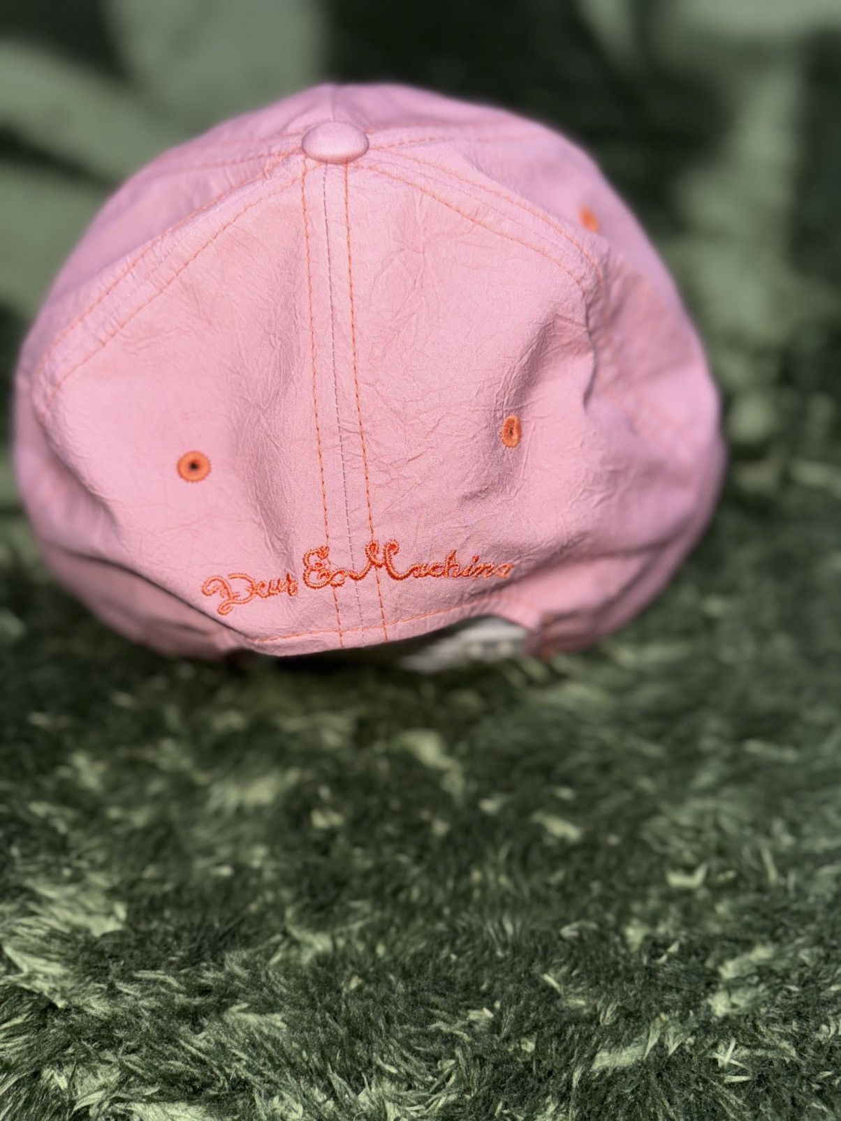 Designer × Deus Ex Machina DEUS EX MACHINA board and cycle logo embroidey cap peach Size ONE SIZE - 5 Thumbnail