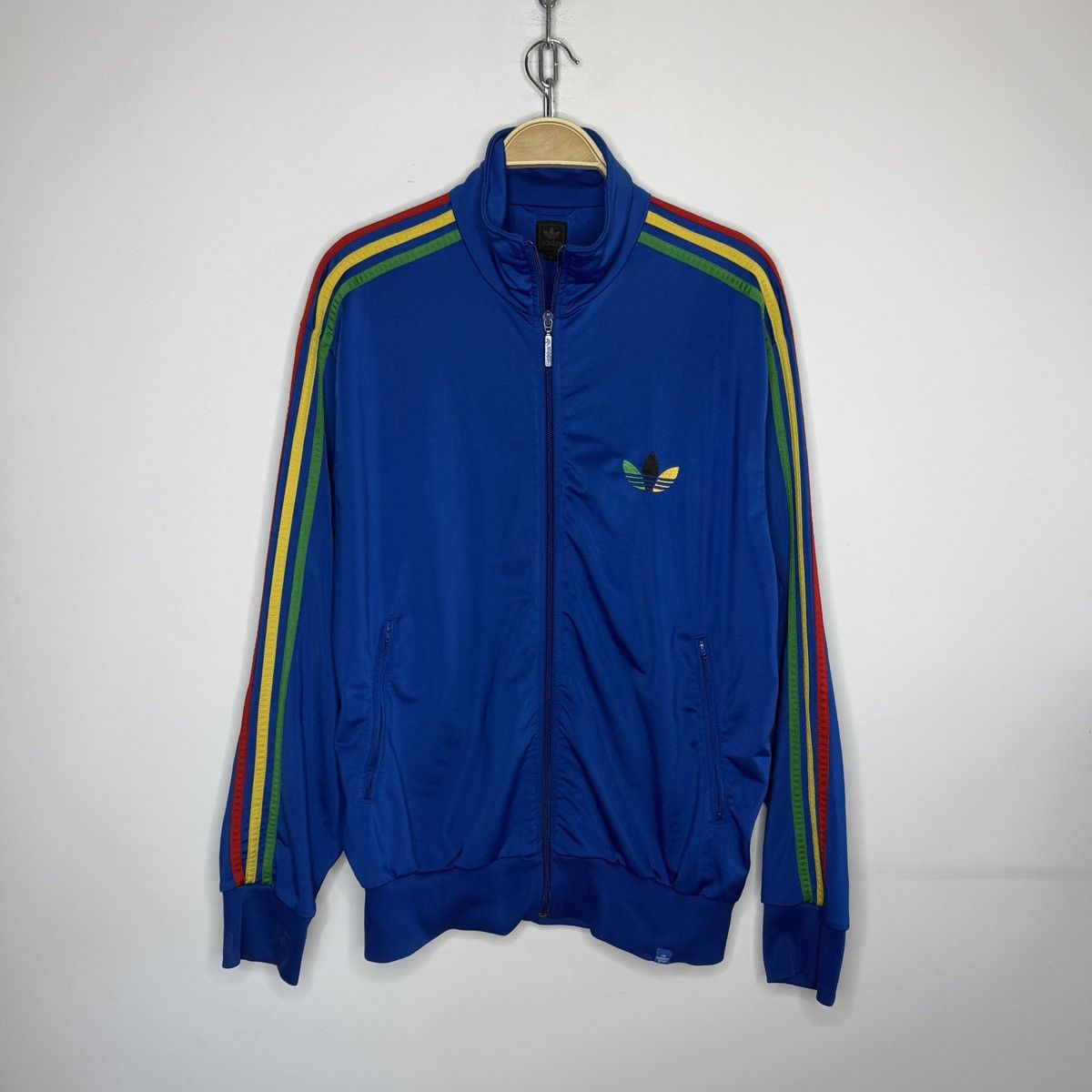 Adidas Adidas Firebird Rasta Track Top Jacket Original Trefoil Logo ...