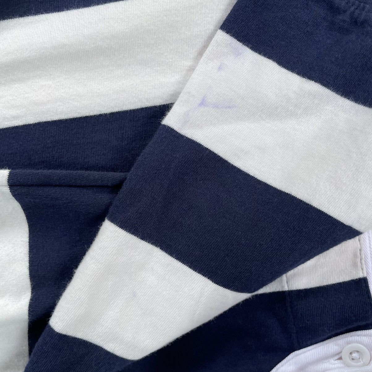 Japanese Brand × Vintage 🔥🇯🇵Goodiellow & Co Stripes Polos Rugby Shirts Size US S / EU 44-46 / 1 - 10 Thumbnail
