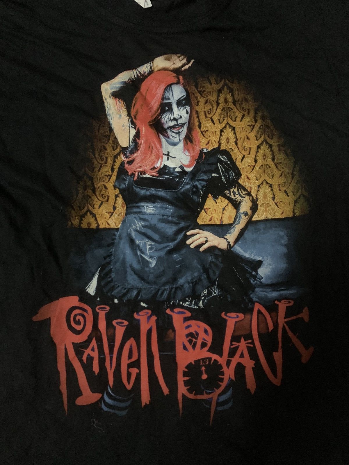 Expert Horror Raven Black Nice Printed Horror Tee Size US L / EU 52-54 / 3 - 3 Thumbnail