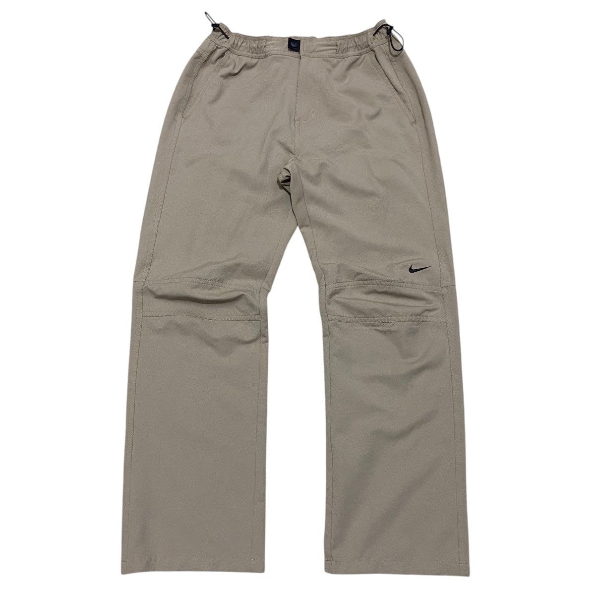 Nike Nike Knee Logo Parachute Pants - Beige Size US 28 / EU 44 - 1 Thumbnail