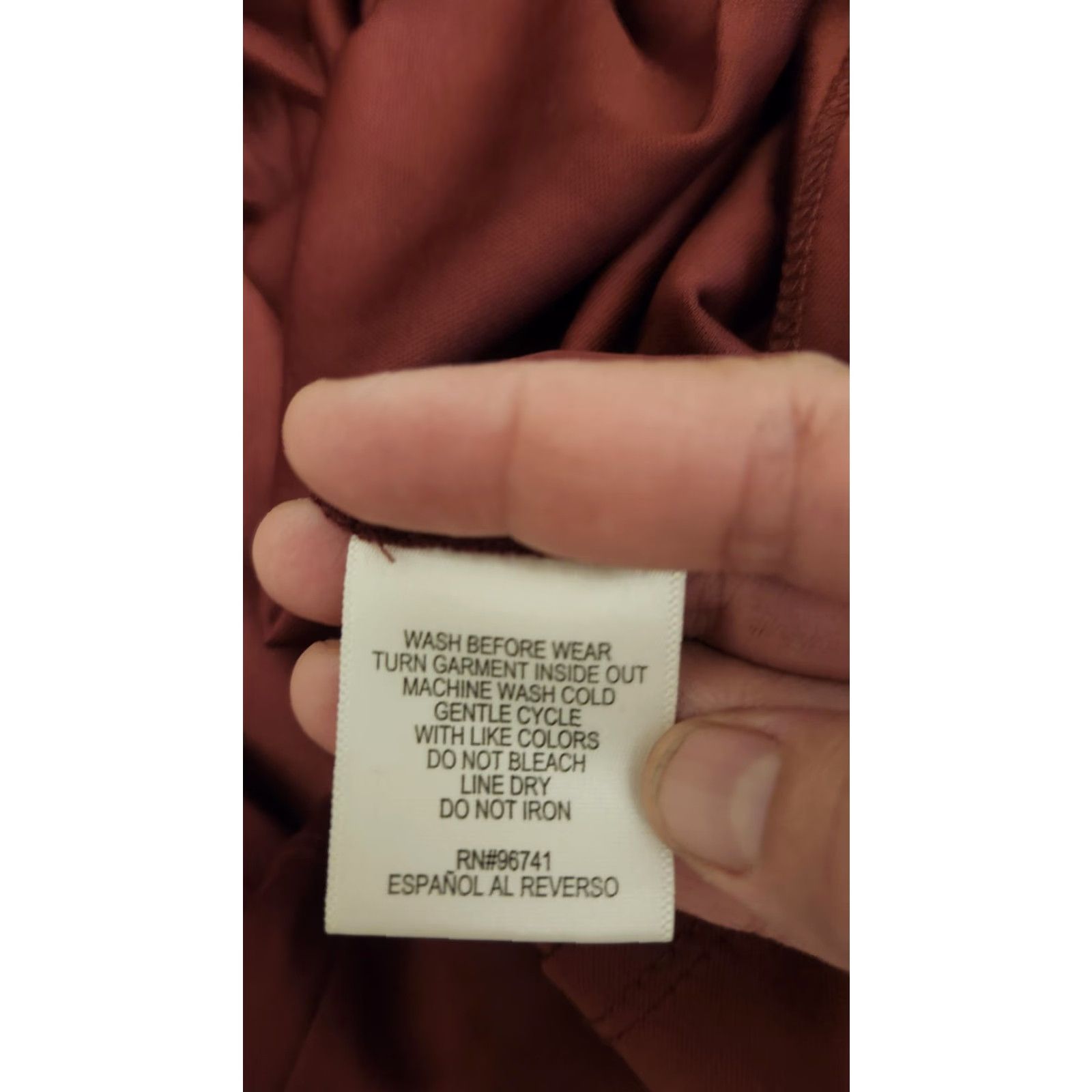Velvet Material Girl Burgundy Velvet Geometric Long Sleeve Dress Womens L Party/Cocktail Mock Neck Zip Short Junior Size L Size L / US 10 / IT 46 - 7 Thumbnail