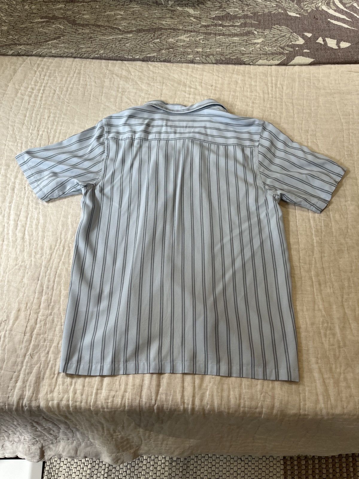 Carhartt Wip Reyes Stripe Shirt — Icarus/Atom Blue (Small) Size US S / EU 44-46 / 1 - 2 Thumbnail
