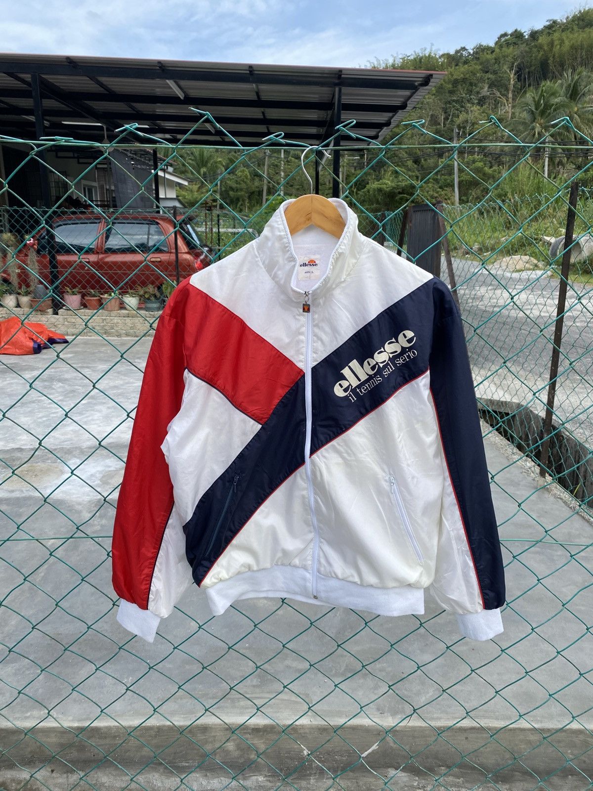 Vintage Ellesse Big Logo Jacket