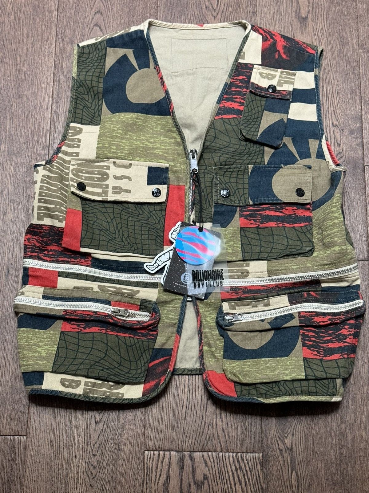 image of Billionaire Boys Club Bbc Eu Exclusive Fishing Vest in Brown, Men's (Size Medium)