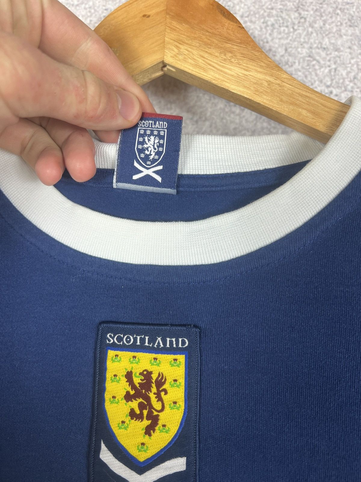 Vintage Vintage Scotland Football National Team Soccer Jersey Shirt Size US L / EU 52-54 / 3 - 5 Thumbnail