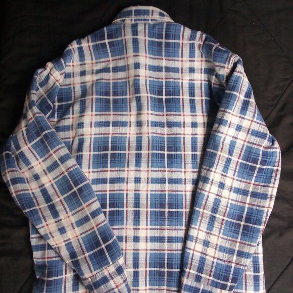 Sears Vintage Sears Themal Lined Flannel Shirt Shacket Jacket Size US L / EU 52-54 / 3 - 4 Thumbnail