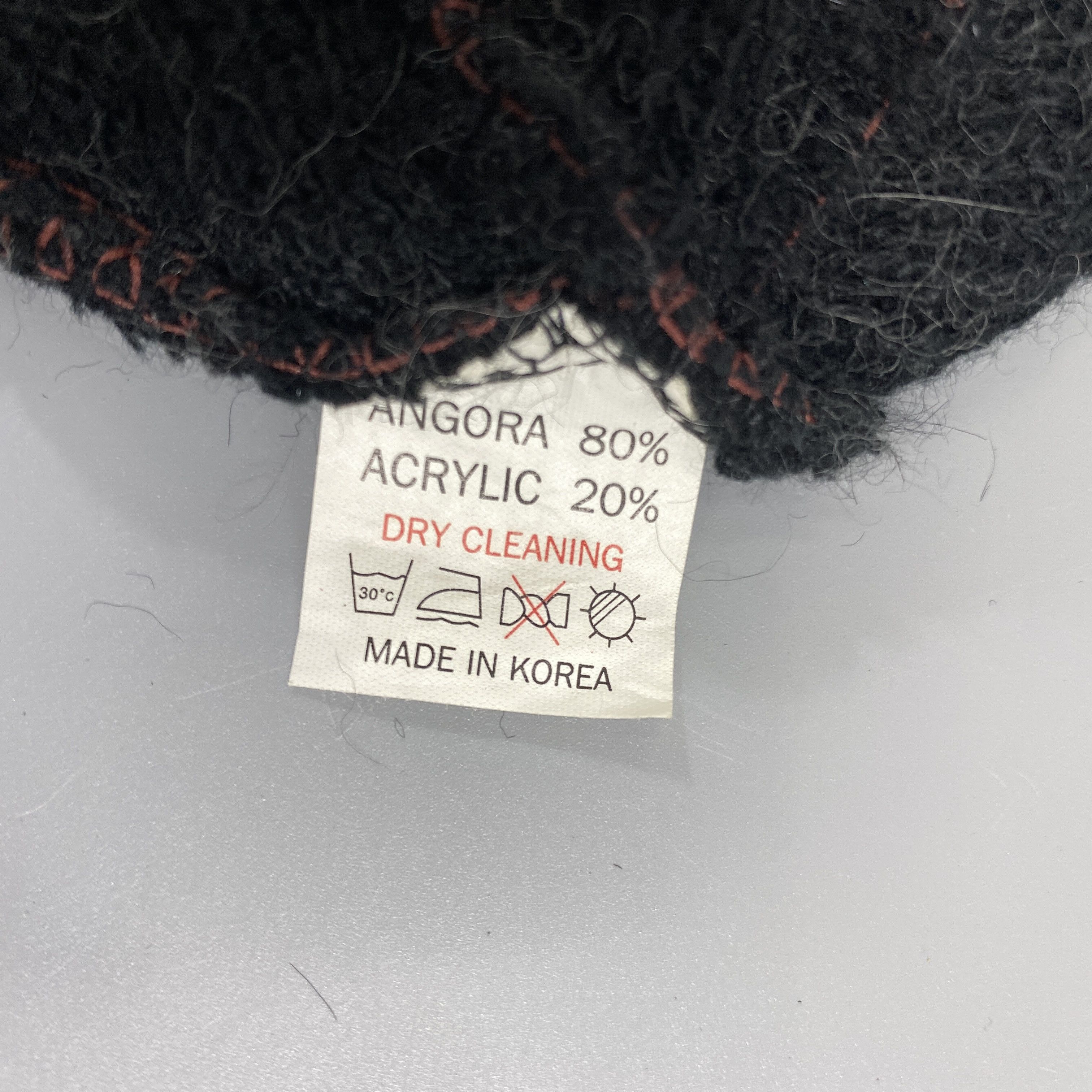 Japanese Brand Black And White Snow Cap Hat -BN918 Size ONE SIZE - 6 Thumbnail