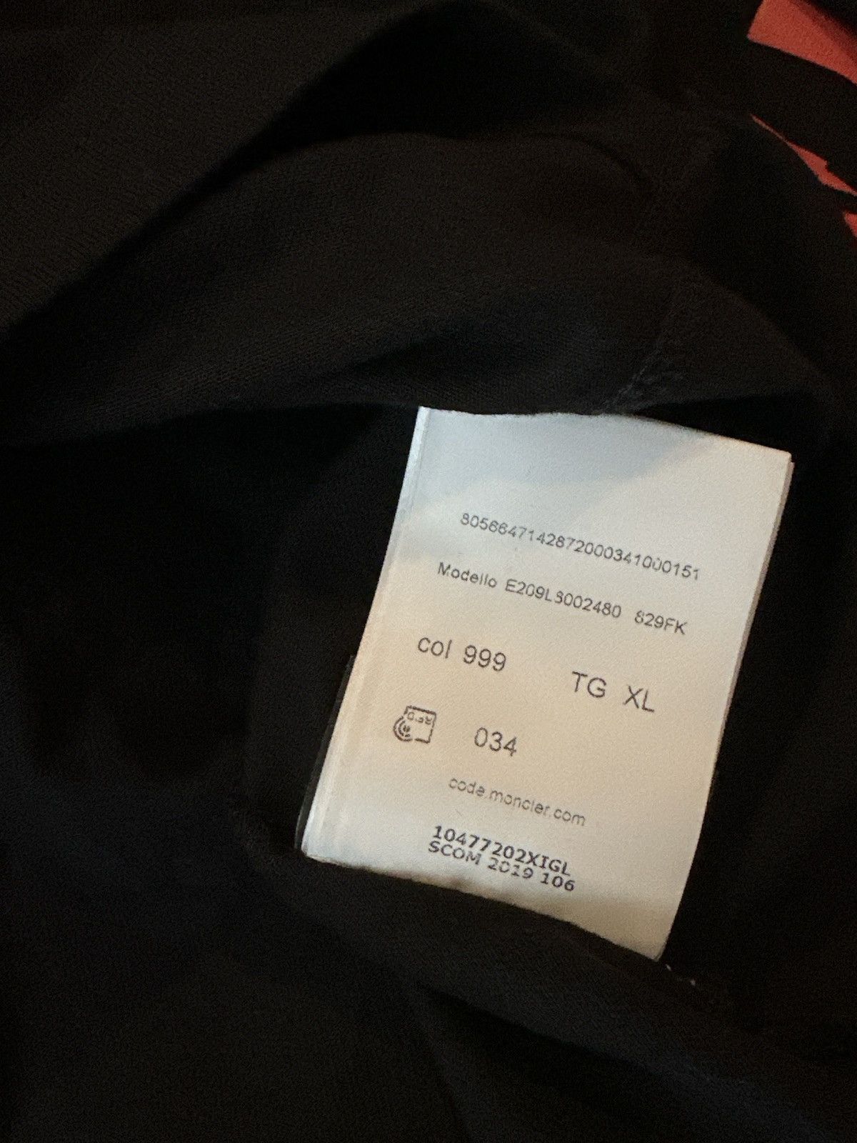 Palm Angels Palm Angels X Moncler L/S Size US XL / EU 56 / 4 - 14 Thumbnail