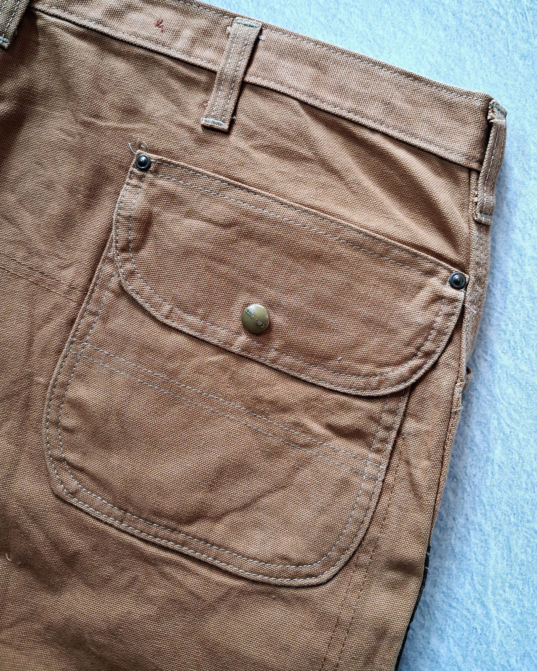 Carhartt CARHARTT TALON ZIP DOUBLE KNEE PANTS UNION MADE IN USA Size US 41 - 15 Thumbnail