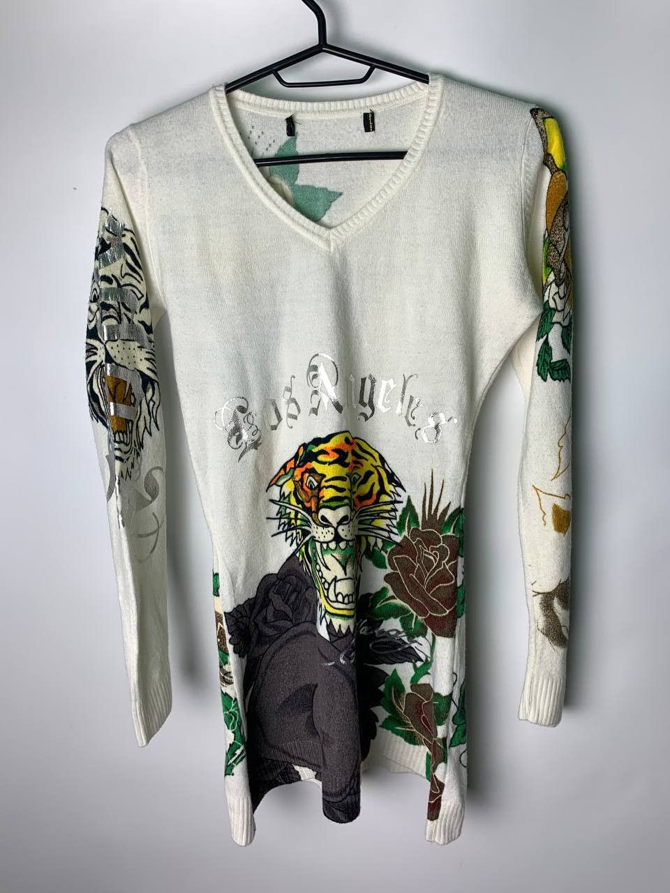 Vintage streetwear Y2K sportswear Ed Hardy long sleeve