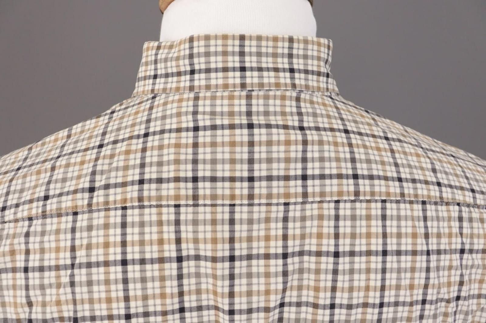 Designer Van Laack Royal Multicolor Check Button Down Shirt Size L Size US L / EU 52-54 / 3 - 11 Thumbnail