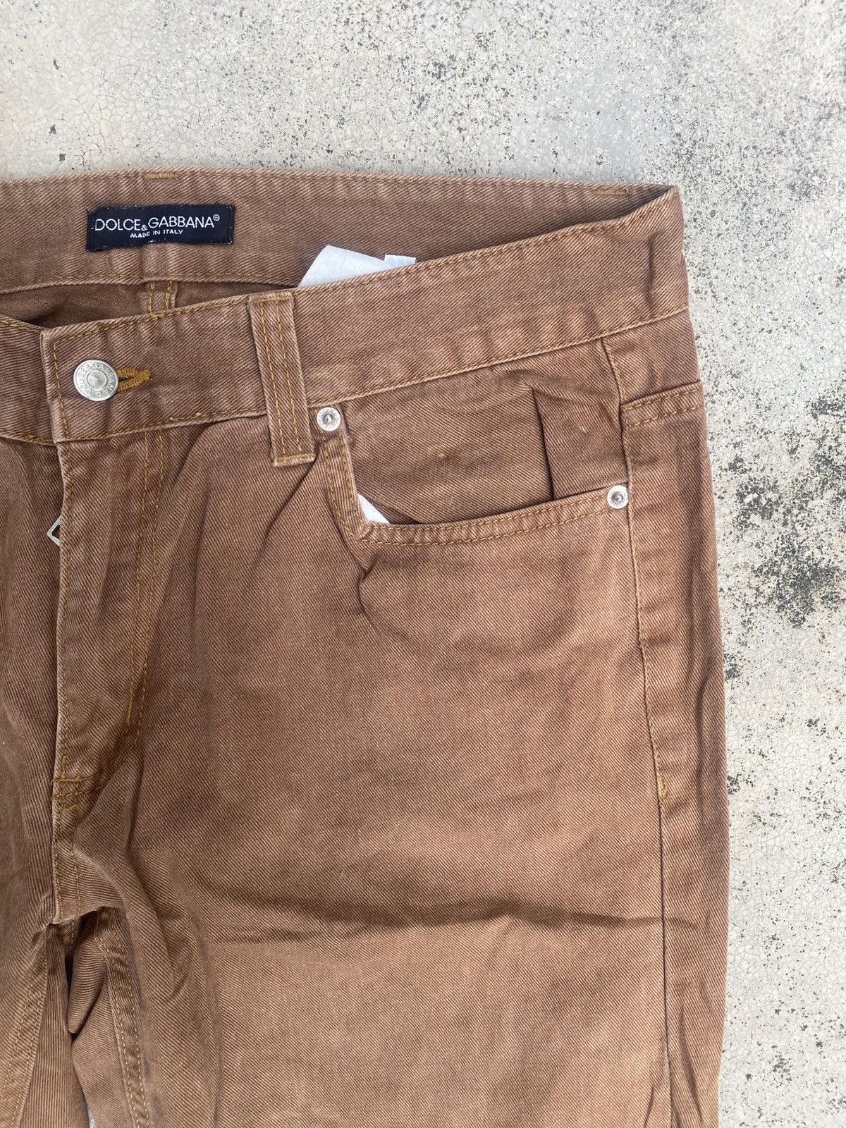 Designer × Dolce & Gabbana Dolce & Gabbana Straight Cut Denim Size US 34 / EU 50 - 3 Thumbnail