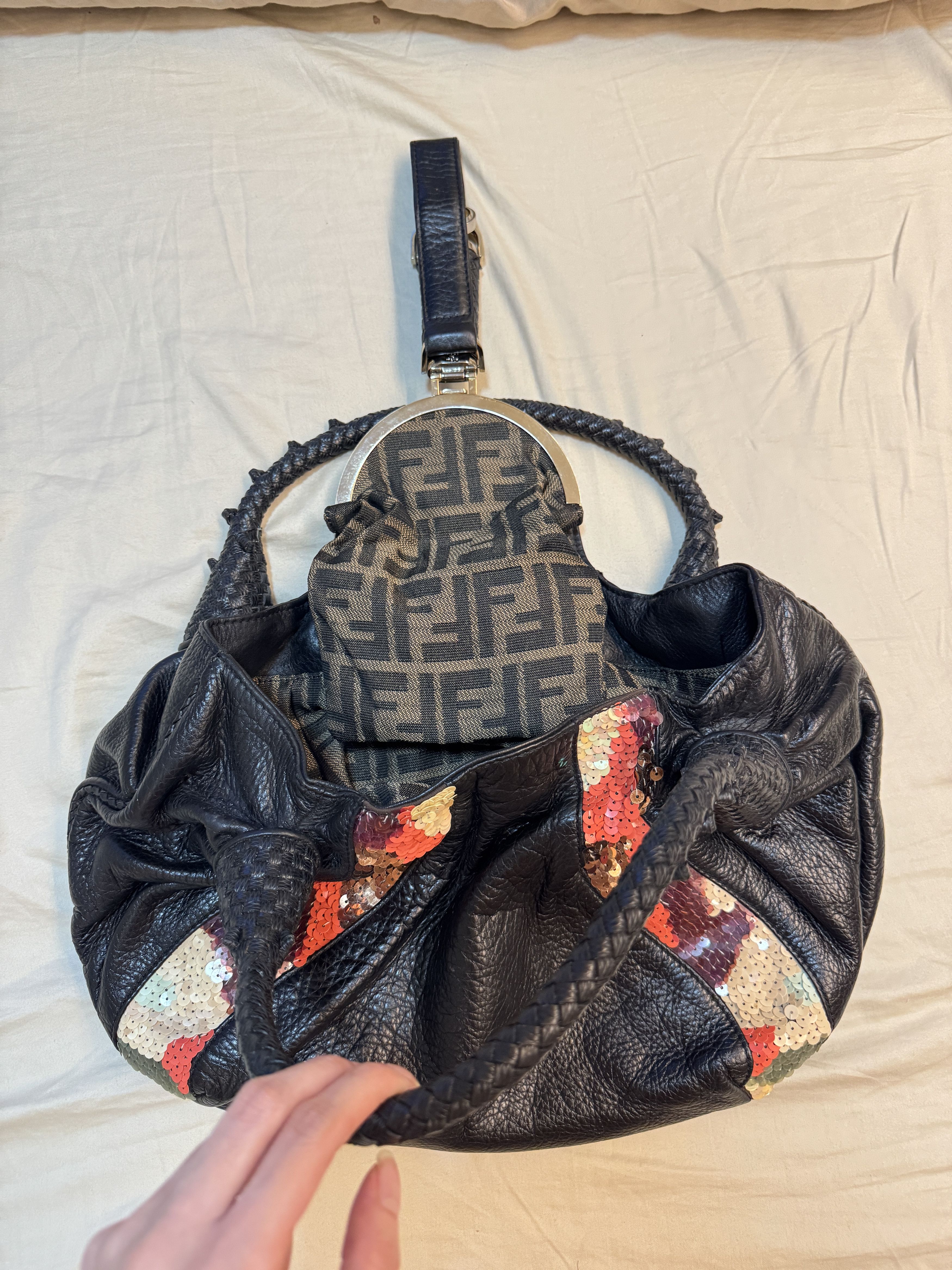 Fendi Vintage Fendi Spy Bag with Sequins Size ONE SIZE - 4 Thumbnail