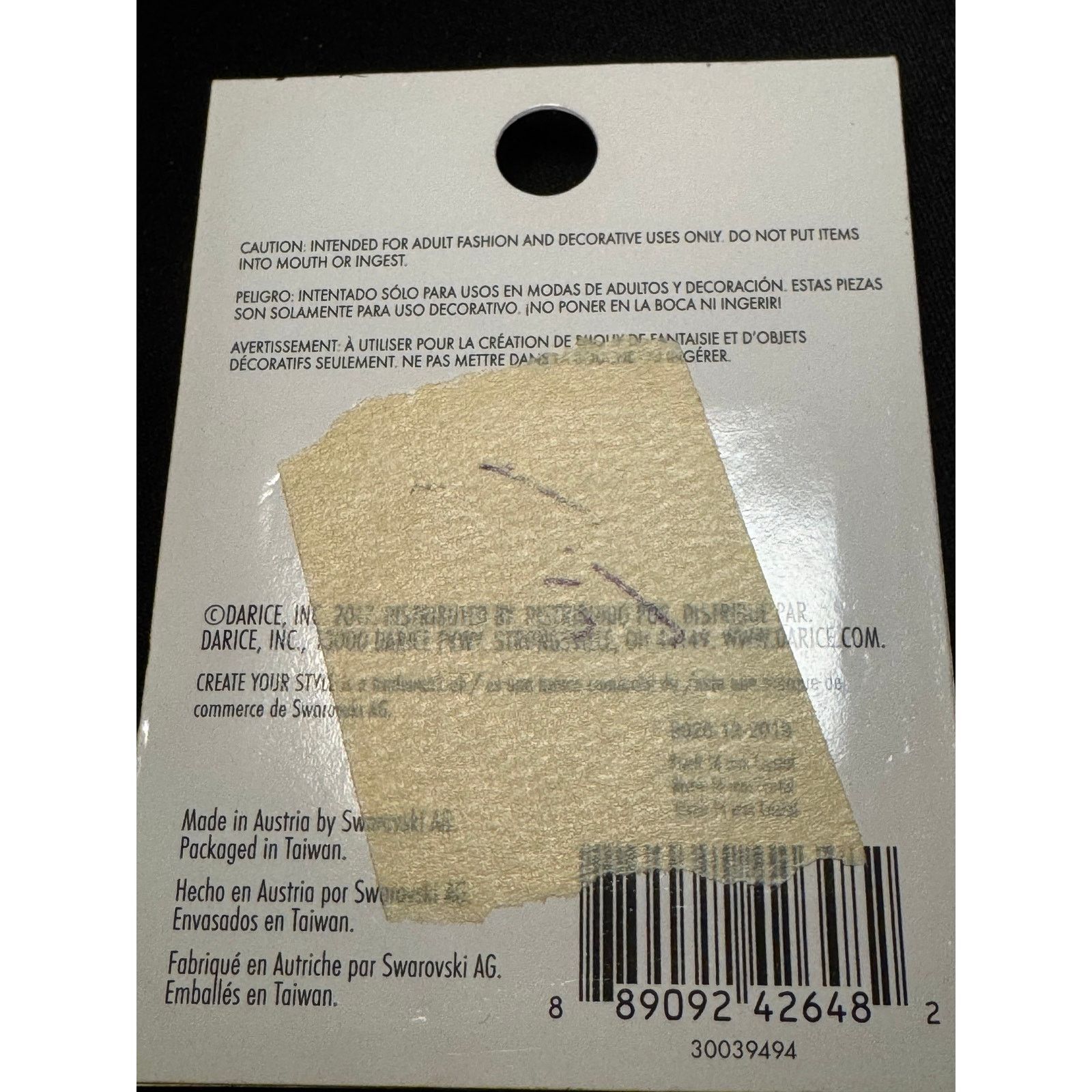 Swarovski Swarovski Create Your Style 4 Crystals Pack 14mm Rivoli Size ONE SIZE - 4 Thumbnail