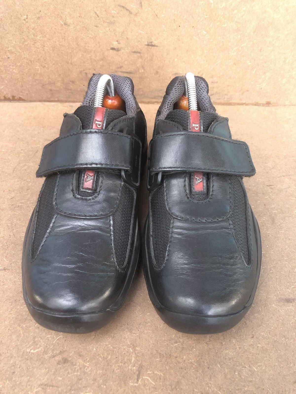 Prada Prada Black Calfskin Leather Women’s Shoes Size 35.5 Size US 5.5 / IT 35.5 - 2 Thumbnail