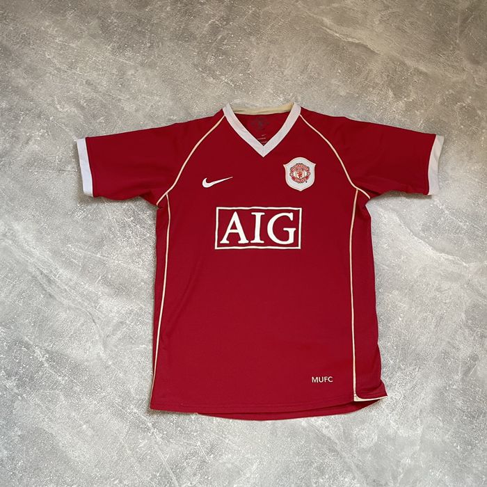 Nike Manchester United Nike AIG Shirt 90s jersey tee vintage