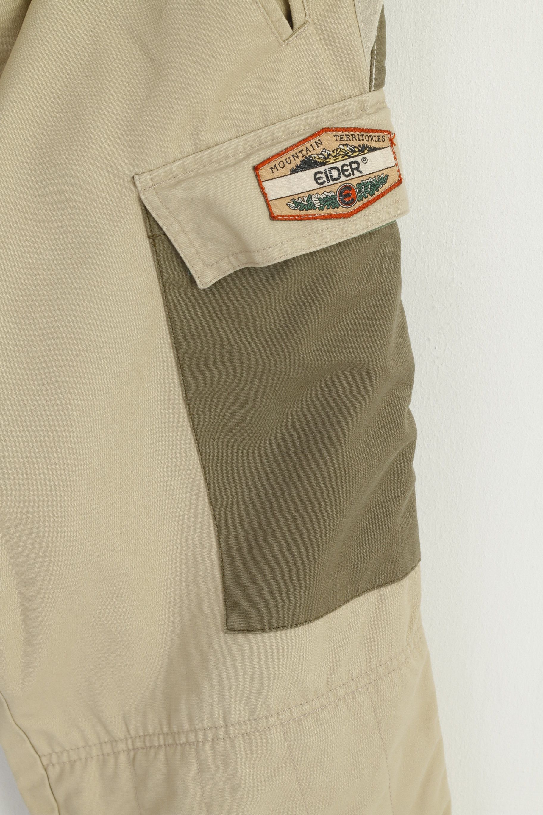 Vintage EIDER Men 44 XXL Trousers Beige Rocalden Mountain 9558 Size US 44 / EU 60 - 2 Thumbnail
