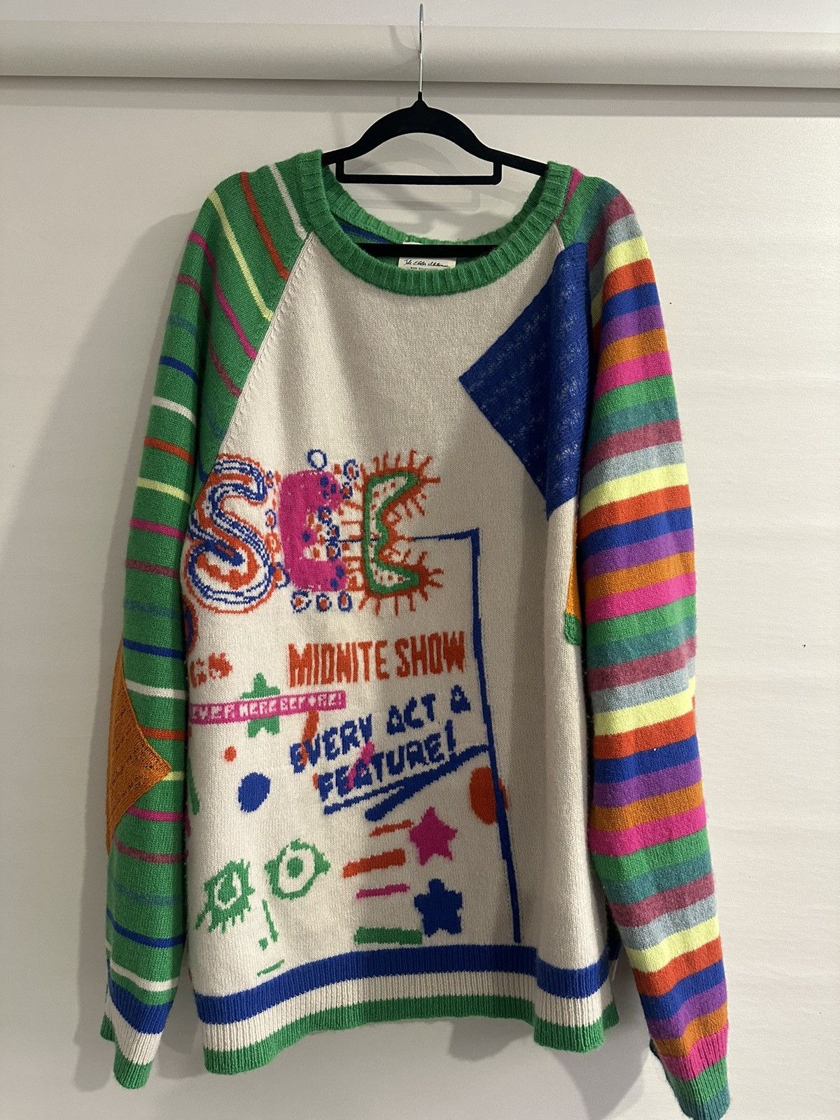 image of Gucci Vault X The Elder Statesman - 1920's Circus Print in Mix, Men's (Size XL)