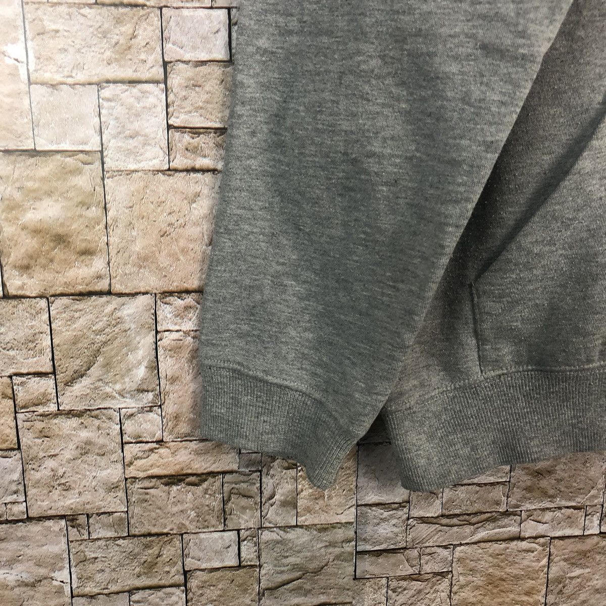 Japanese Brand Harvey Ball Smiley Face like kapital Grey Hoodie sweater#A67 Size US M / EU 48-50 / 2 - 10 Thumbnail