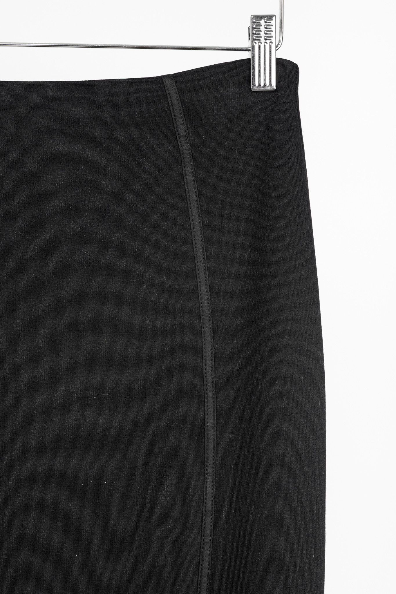 Annette Gortz Annette Gortz AW/13 Paula Black Ponte Pencil Skirt Size 28" / US 6 / IT 42 - 4 Thumbnail