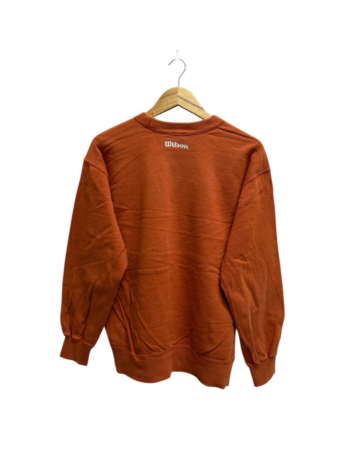 Wilson Vintage 90s Wilson Embroidery Logo Crew Neck Sweatshirt Size US M / EU 48-50 / 2 - 2 Thumbnail