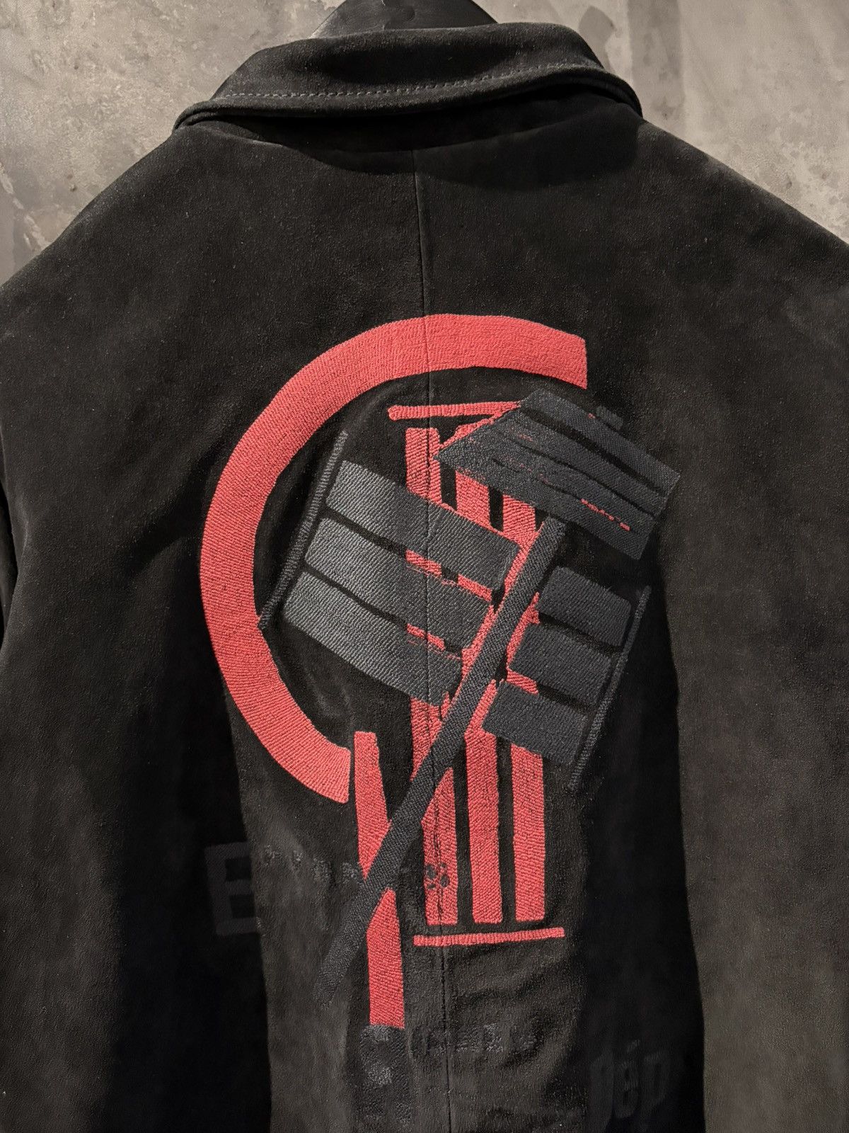 Enfants Riches Deprimes ENFANTS RICHES DEPRIMES SUEDE CONSTRUCTIVIST JACKET Size US L / EU 52-54 / 3 - 6 Thumbnail