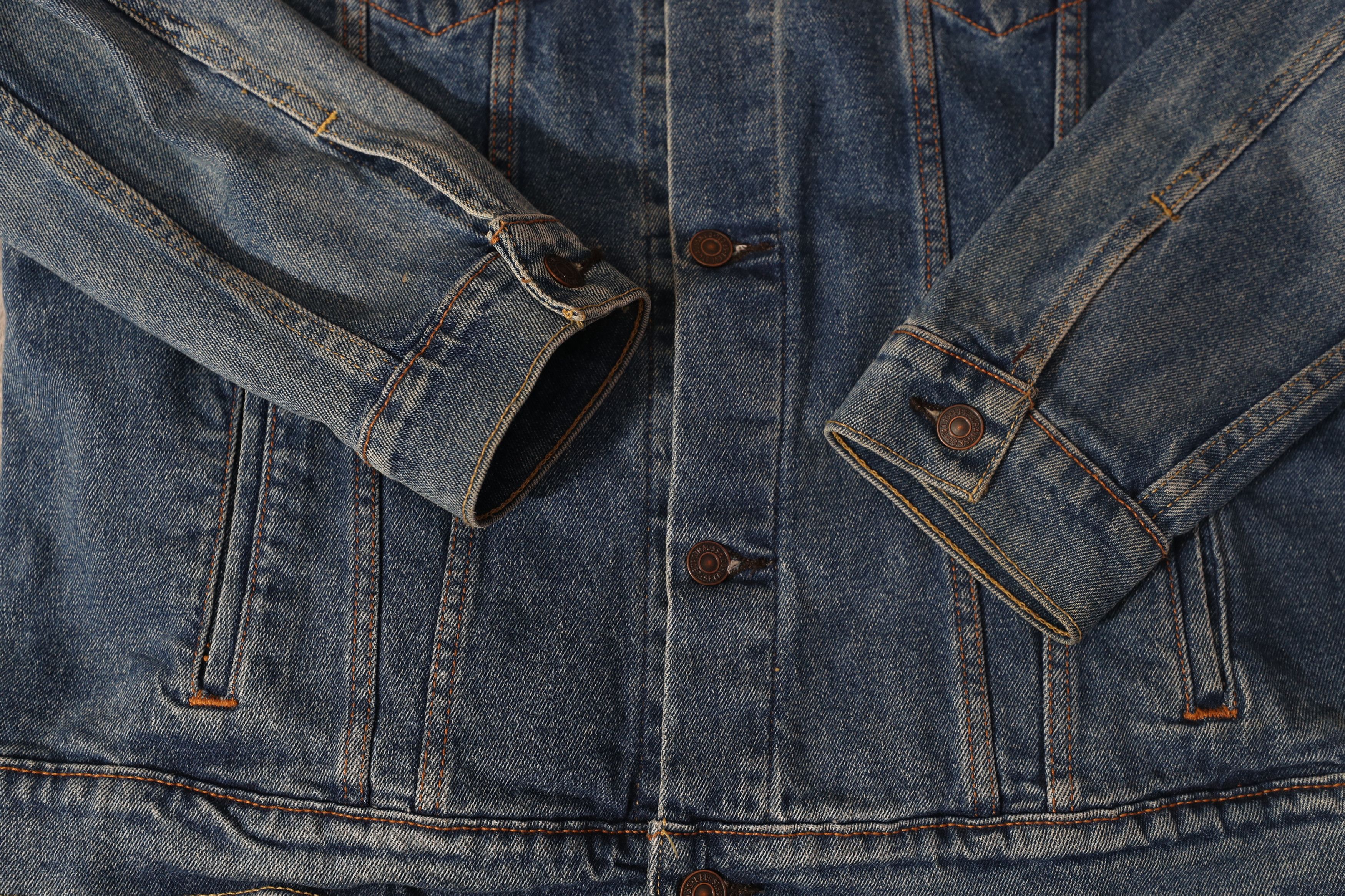 Levi's Levis Trucker Denim Jacket (L) Size US L / EU 52-54 / 3 - 4 Thumbnail