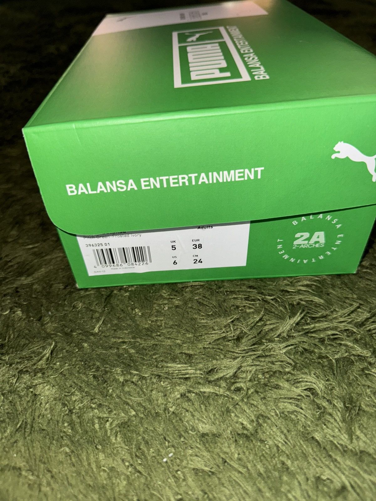 Puma [US 6] Puma x Balansa Clyde Tennis Green Ivory Size US 6 / IT 36 - 11 Thumbnail