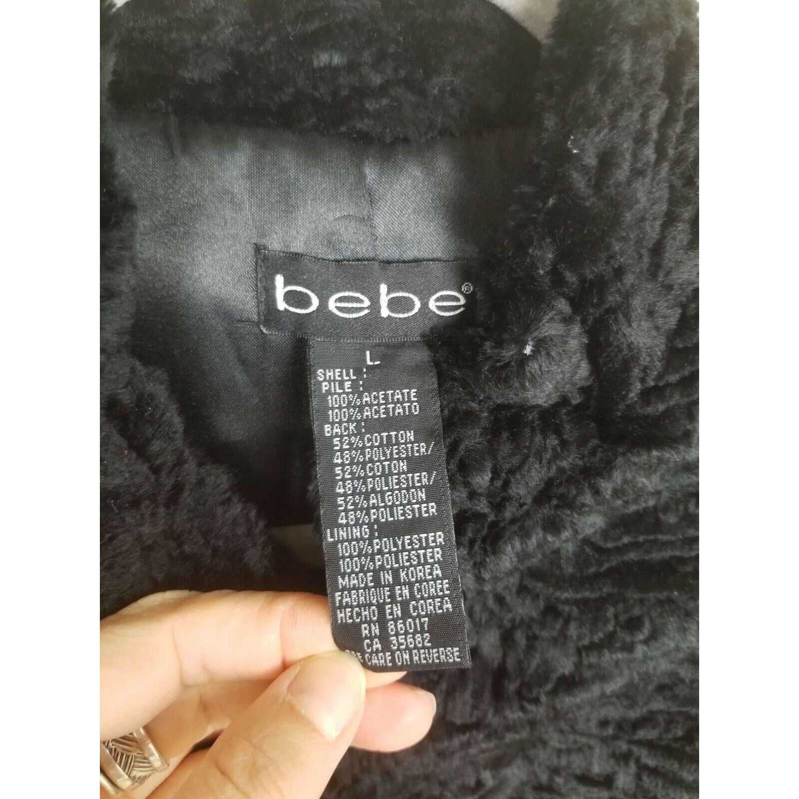 Bebe Vintage Y2K Bebe Sweater Dress Full Zip Vest Sz L Whimsigoth Size L / US 10 / IT 46 - 5 Thumbnail