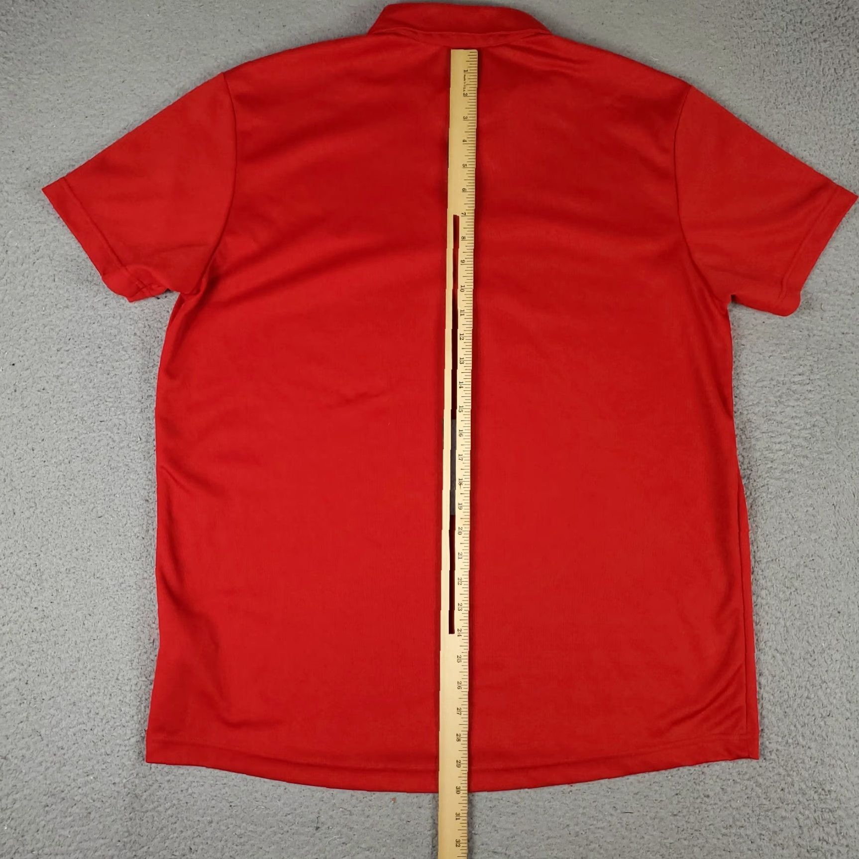 Adidas Adidas Polo Shirt Mens Size XL Red Golf Casual Short Sleeve Size US XL / EU 56 / 4 - 3 Thumbnail