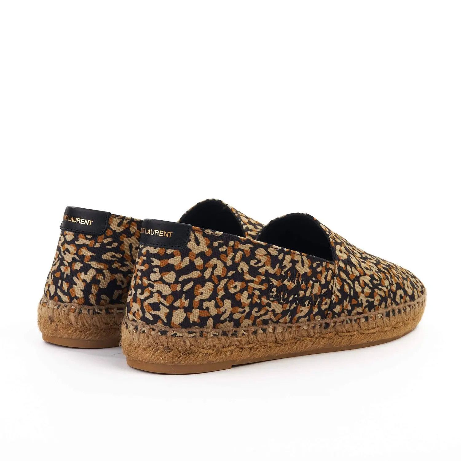 Saint Laurent Paris o1s1wg111024 Espadrilles In Leopard-Print in Leopard Size US 11 / IT 41 - 4 Thumbnail