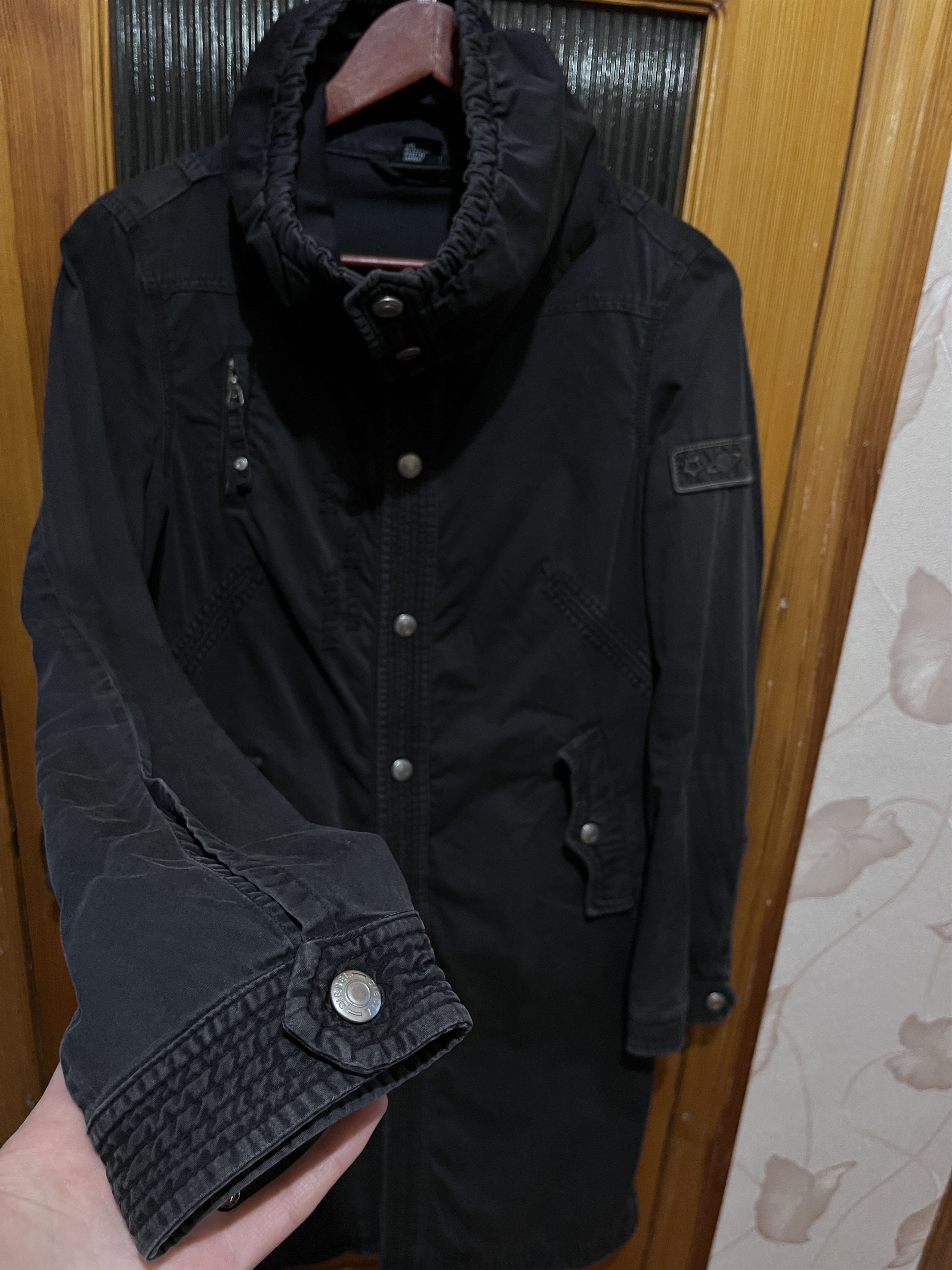 Diesel Diesel Military Trench Coat Jacket Denim y2k cargo army 00s Size S / US 4 / IT 40 - 2 Thumbnail