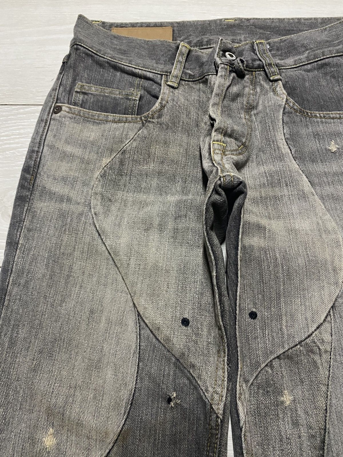 Analog Vintage Japanese Brand Analog Lighning Distressed Jeans Size US 28 / EU 44 - 7 Thumbnail