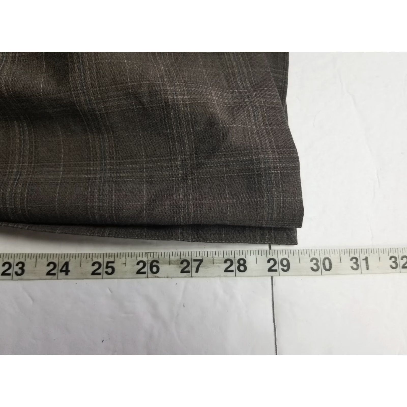 Banana Republic Banana Republic Men’s Plaid Sport Coat Blazer 44R Slim Brown Wool Blend Herringbone 2 Button Blazer Size 44R - 6 Thumbnail