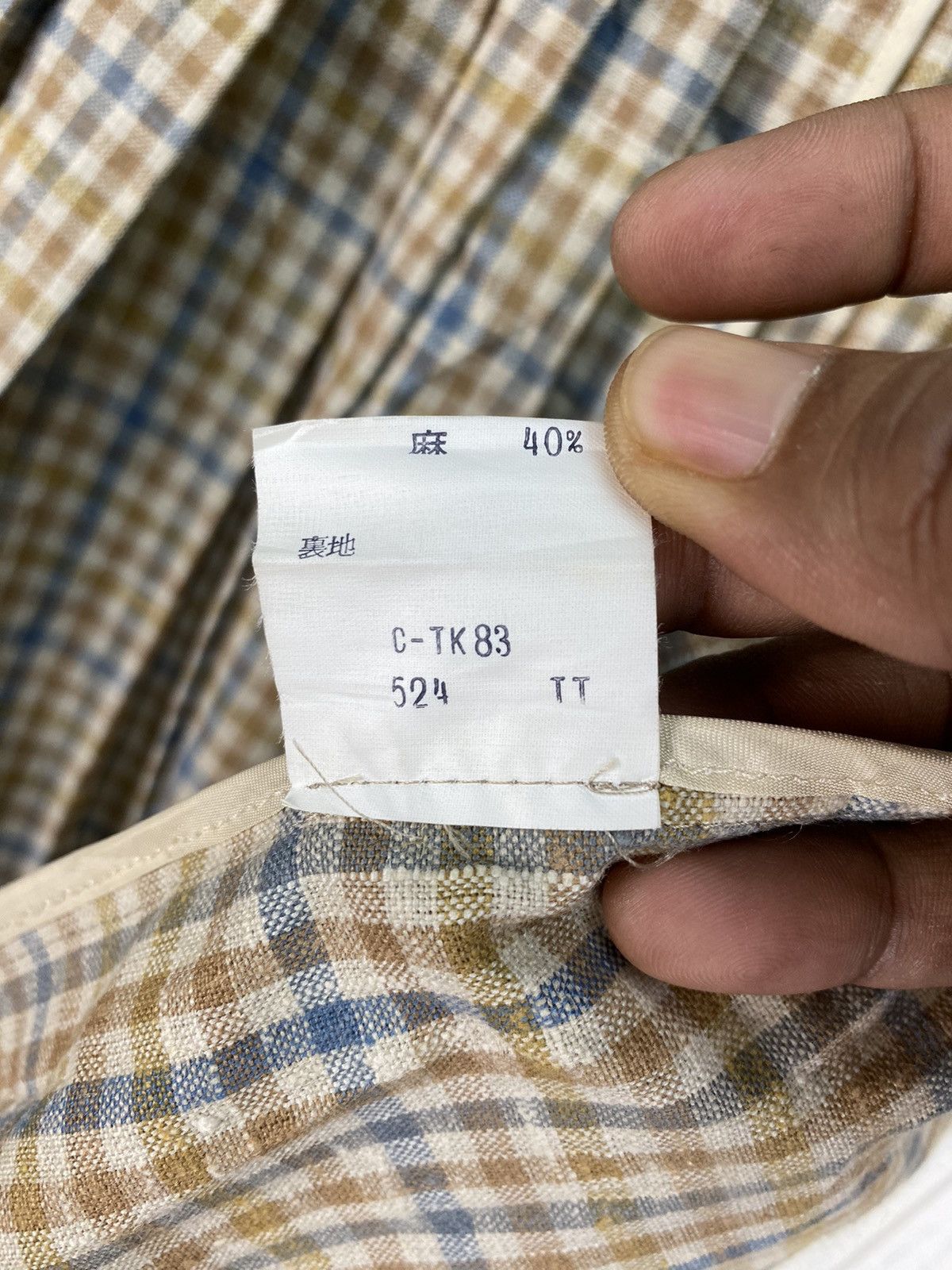 Burberry Vintage Burberrys Tartan Skirts Size 26" / US 2 / IT 38 - 7 Thumbnail