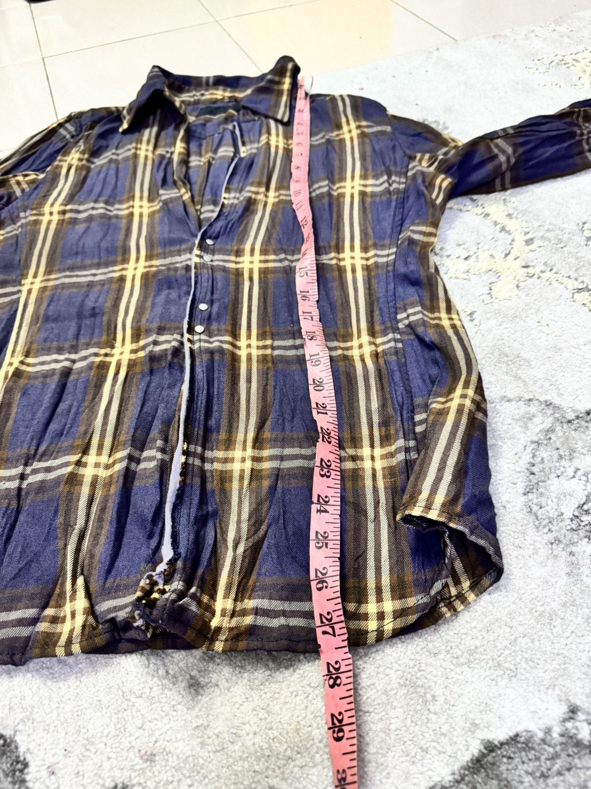 junhashimoto JUNHASHIMOTO HOOK ENCLOSURE FLANNEL BUTTON UPS SHIRT Size US M / EU 48-50 / 2 - 4 Thumbnail