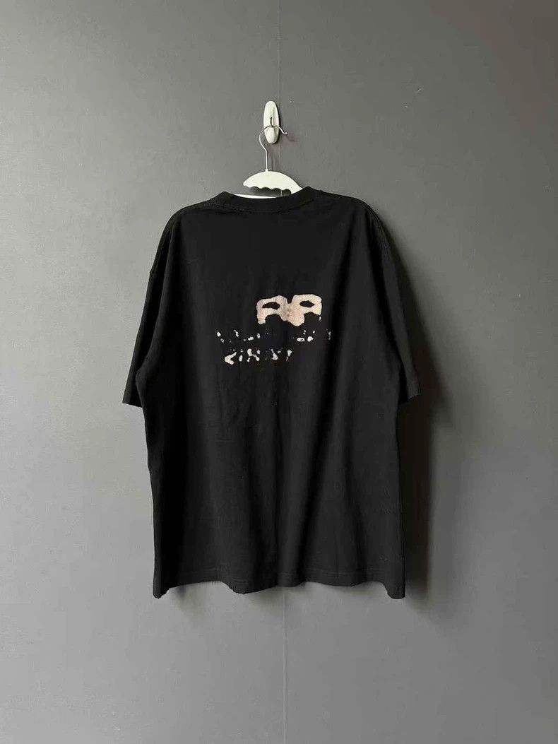 Balenciaga Balenciaga SS23 Black Graffiti Short Sleeve Size US M / EU 48-50 / 2 - 2 Thumbnail