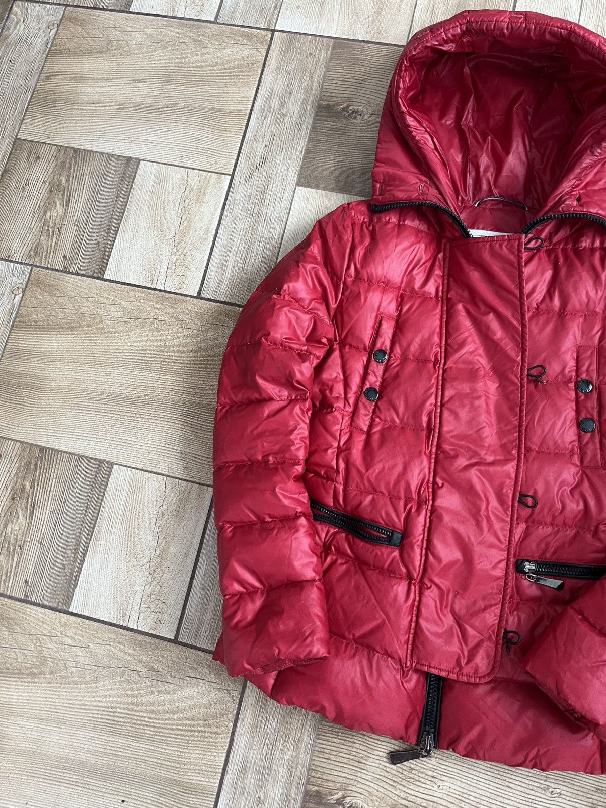 Moncler Moncler Red Down Jacket / Puffer Jacket Size M / US 6-8 / IT 42-44 - 3 Thumbnail