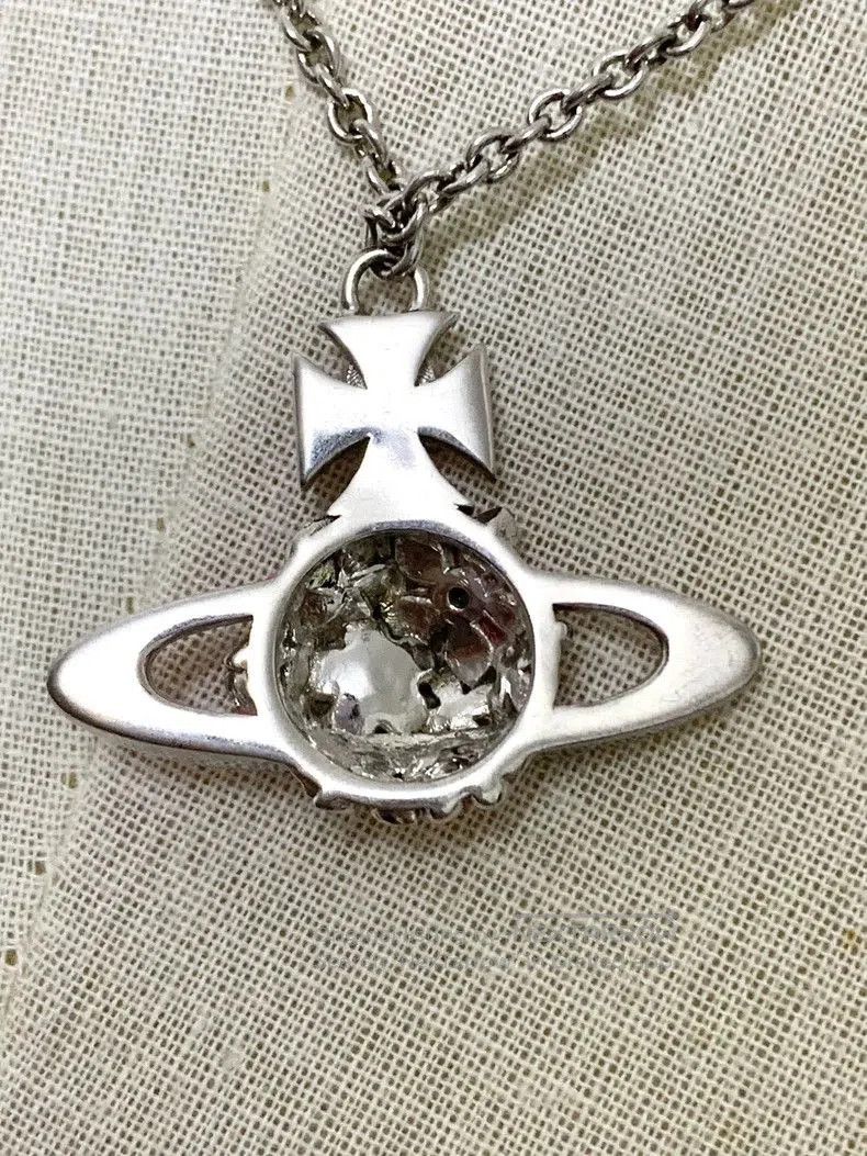 Vivienne Westwood Vivienne Westwood Pink Saturn Necklace . Size ONE SIZE - 4 Thumbnail