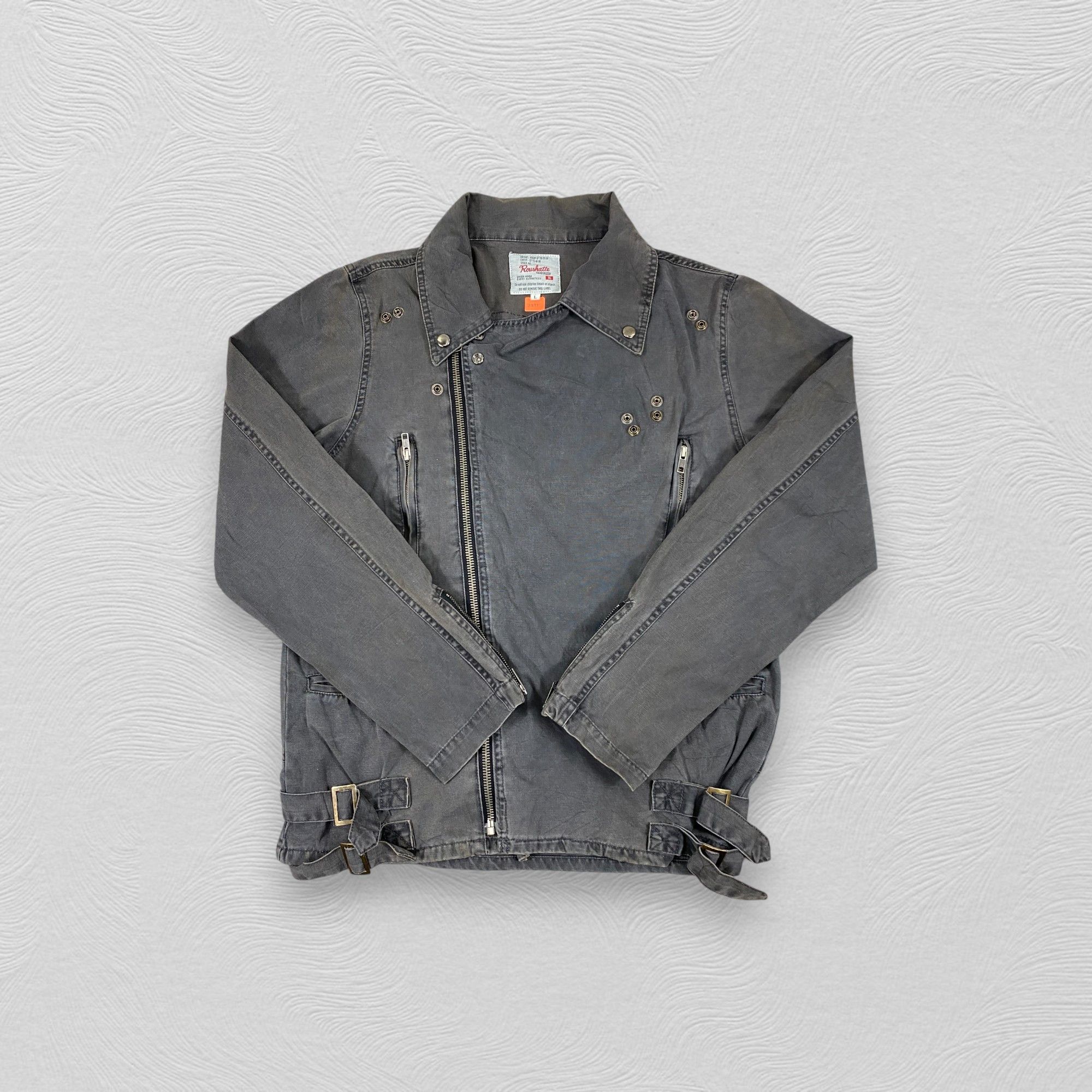 If Six Was Nine Vintage Seditionaries Bondage Denim Bike Jacket- J397 Size US M / EU 48-50 / 2 - 4 Thumbnail