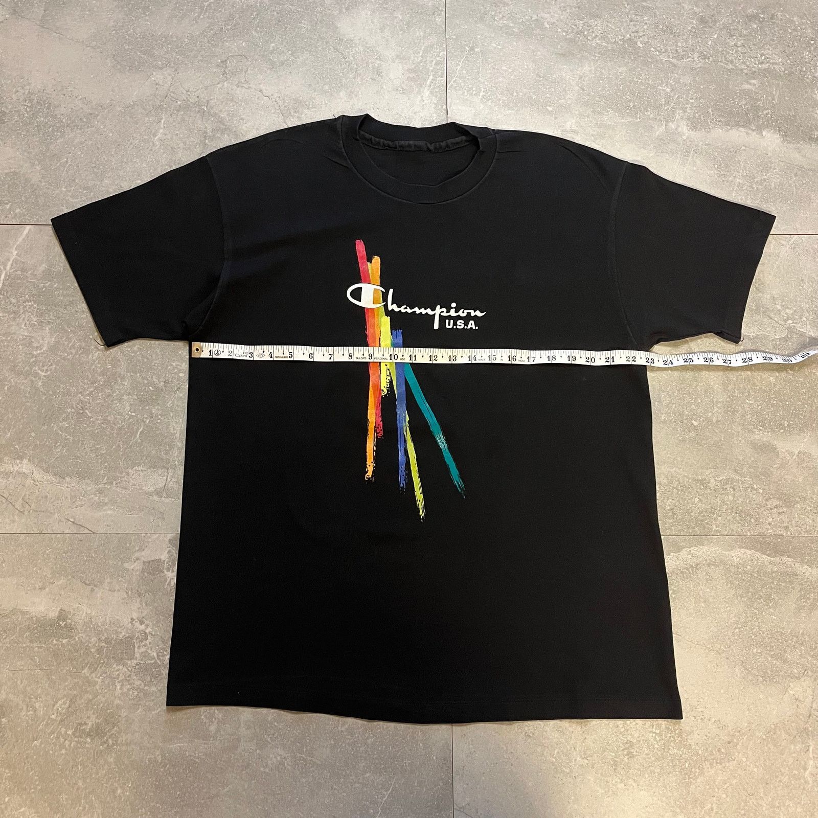 Champion Vintage Champion Slash Graphic T-Shirt – Size X-Large Size US XL / EU 56 / 4 - 4 Thumbnail