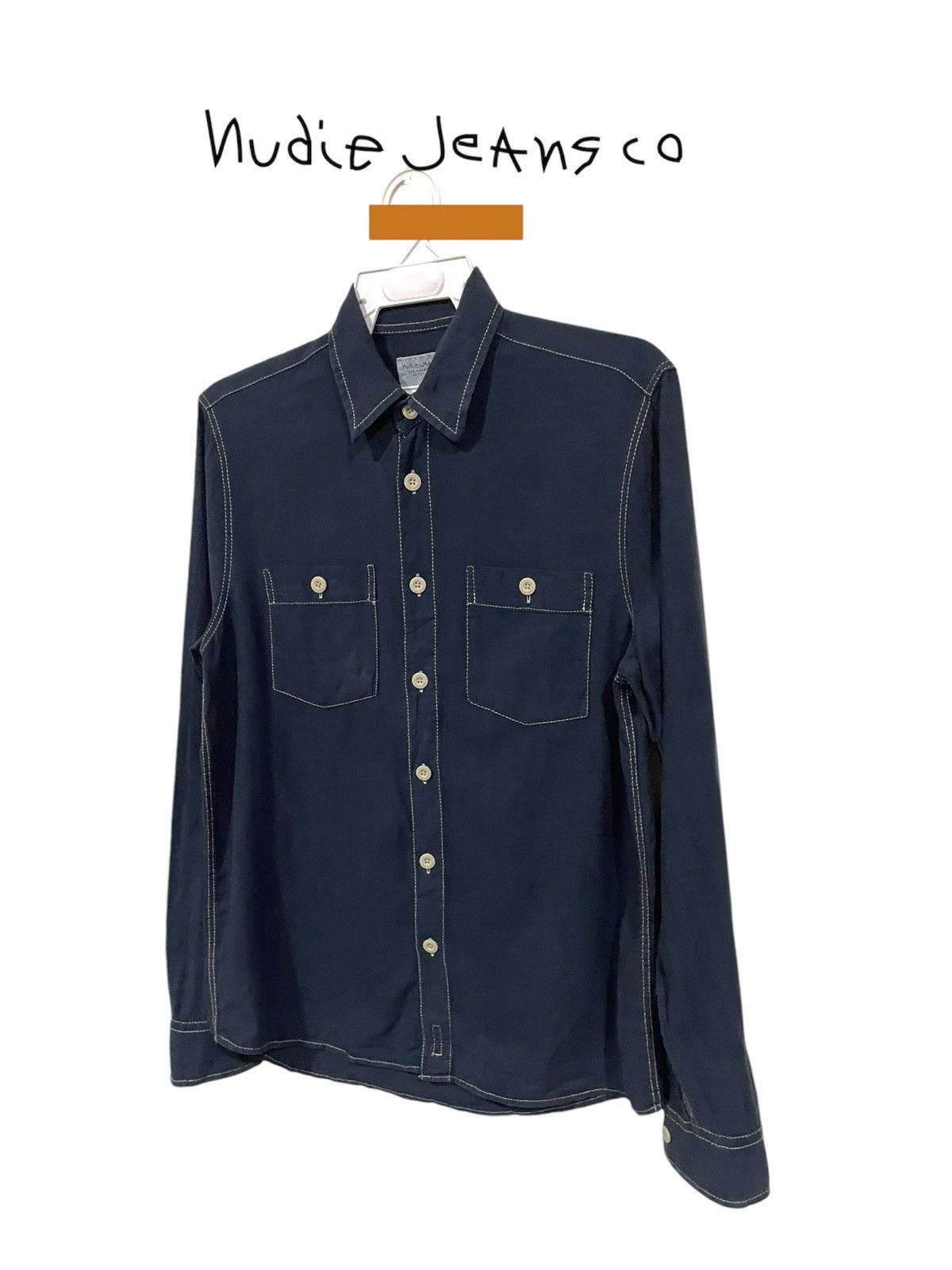 Nudie Jeans Nudie Jeans Sten Worker Shirts Size US XS / EU 42 / 0 - 3 Thumbnail