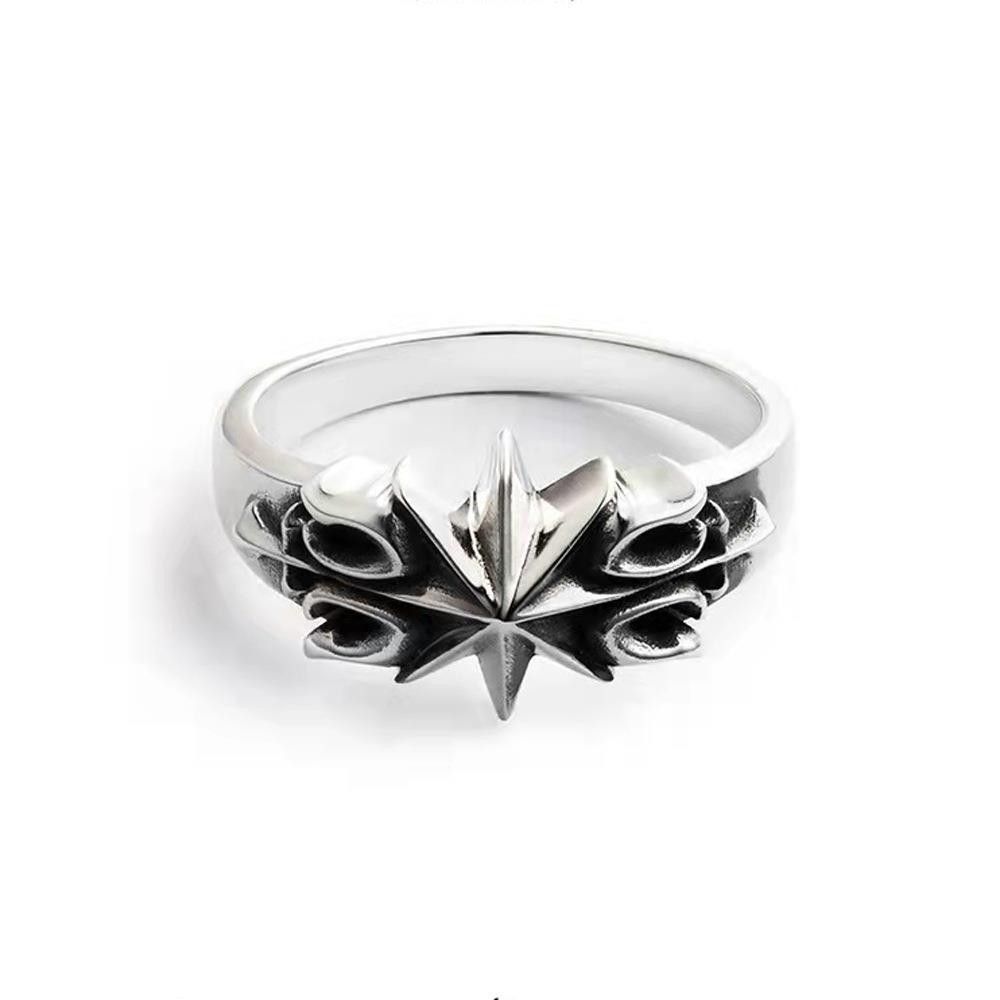 Jewelry Retro Star of David Ring Size ONE SIZE - 1 Thumbnail