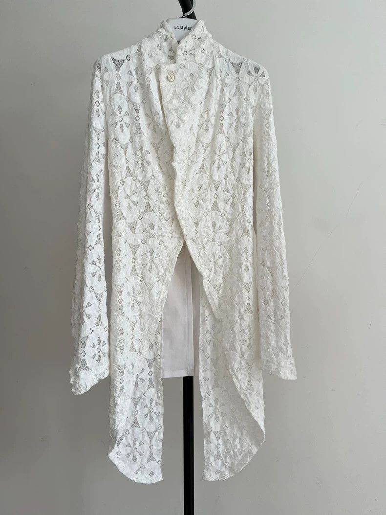 Comme des Garcons Comme des Garcons Lace dovetail coat Size M / US 6-8 / IT 42-44 - 5 Thumbnail