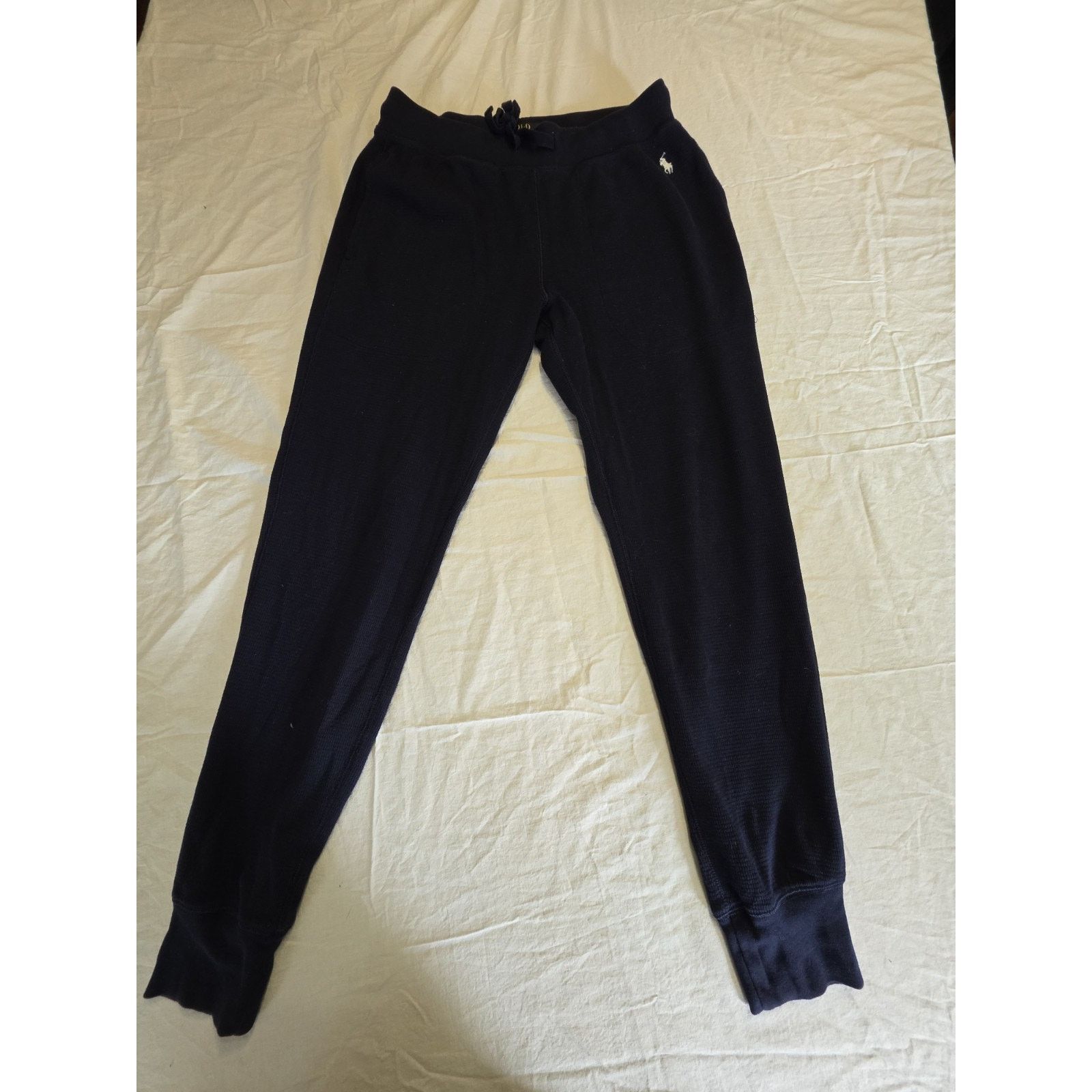 Polo Ralph Lauren Polo Ralph Lauren Men's Size Large Navy Blue Waffle Pants Size US 38 / EU 54 - 1 Thumbnail