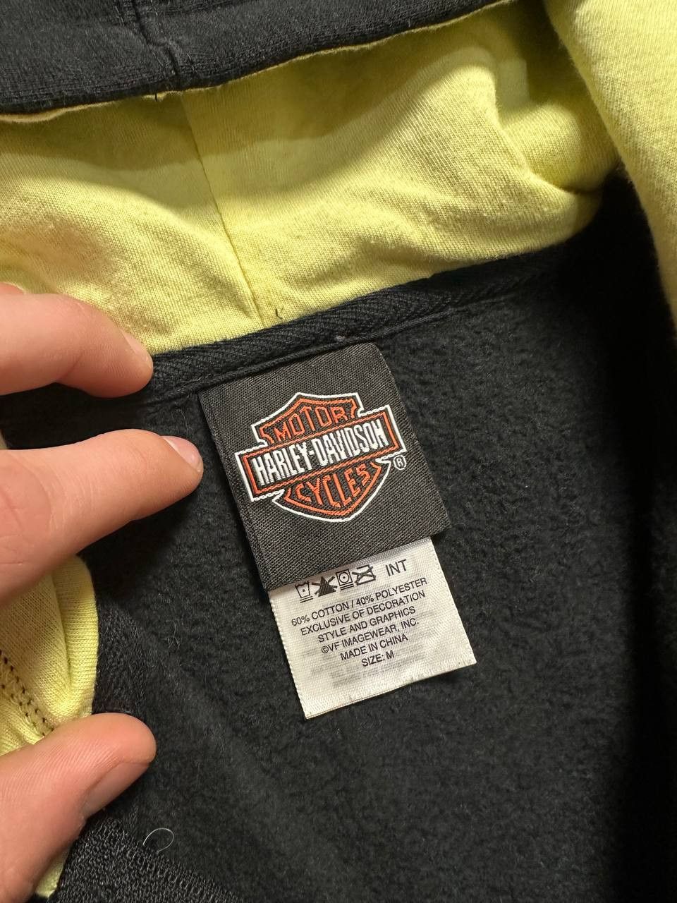 Harley Davidson Vintage Harley Davidson Zip Hoodie Embroidered Logo Size US M / EU 48-50 / 2 - 8 Thumbnail