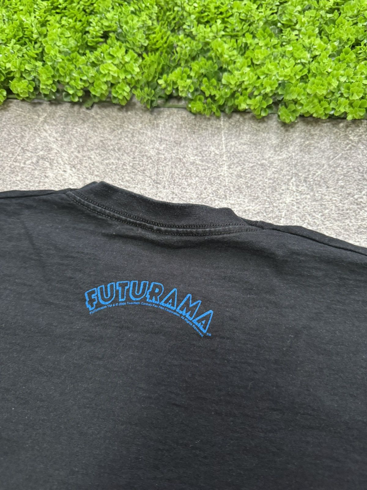 Cartoon Network Vintage 2008 Futurama "Bite My Shiny Metal Ass" Bender Tee Size US M / EU 48-50 / 2 - 15 Thumbnail