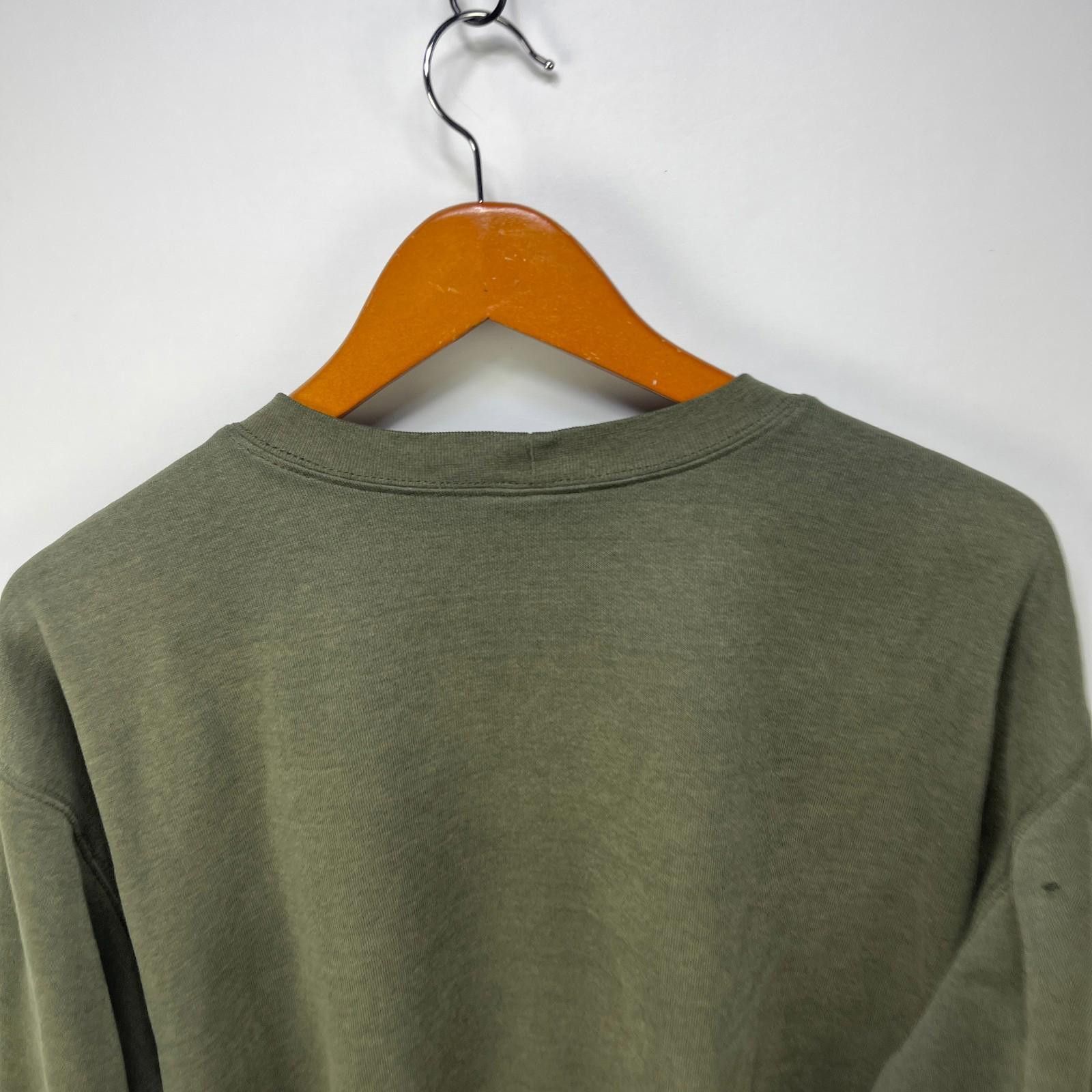 Carhartt Vintage 90s Carhartt Sun Faded Sweatshirt Large Olive Size US L / EU 52-54 / 3 - 11 Thumbnail