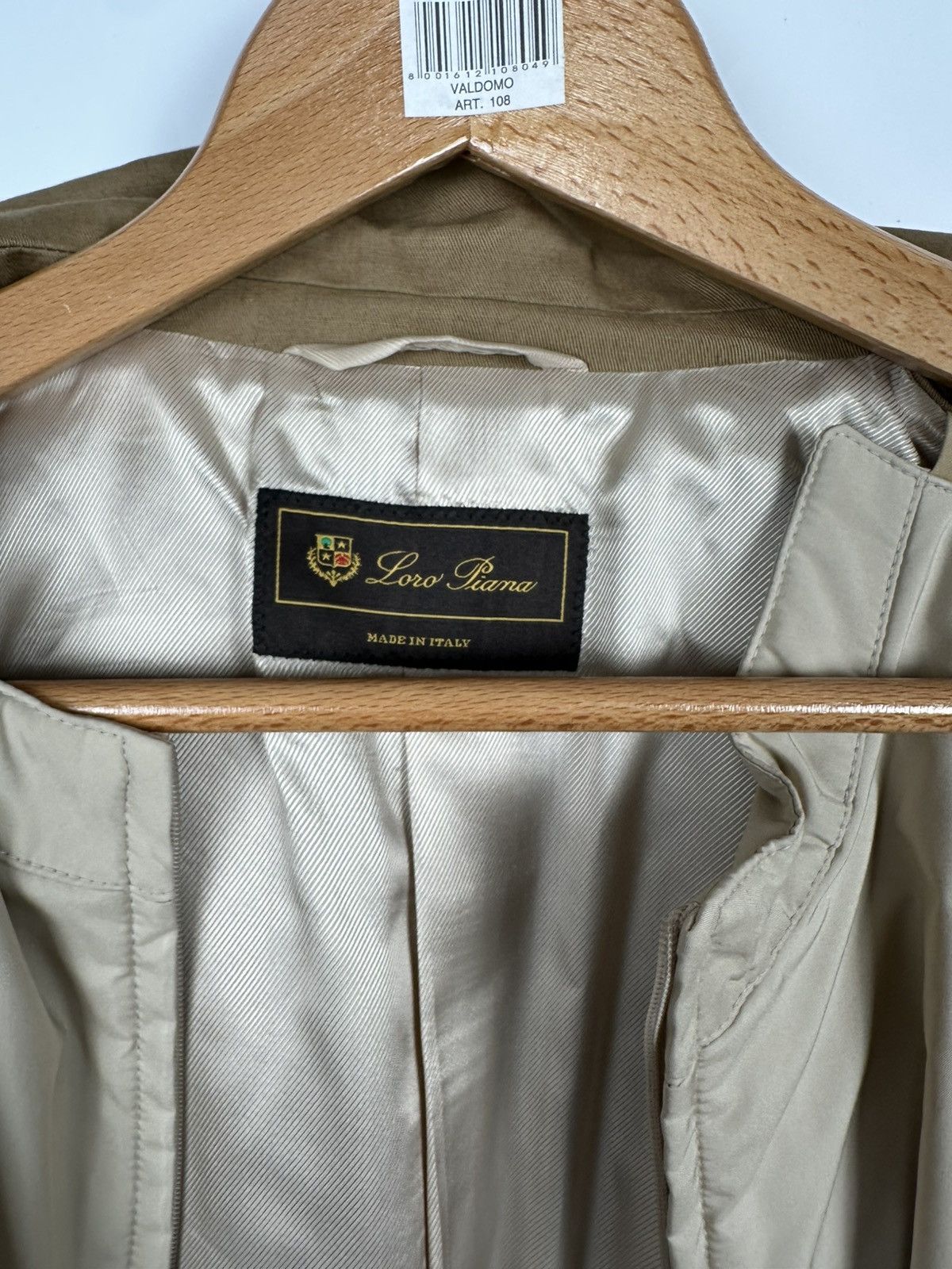 Loro Piana Loro Piana Camel/ Beige Blazer Jacket Size 48R - 6 Thumbnail